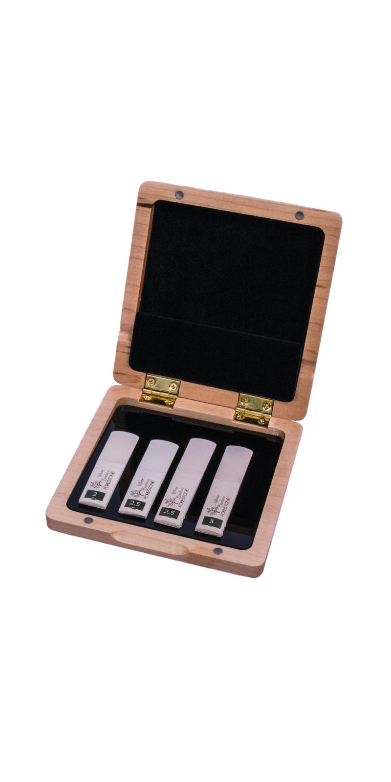 Forestone Wood Reed Case for Clarinet/Soprano/Alto/Tenor 4 piece